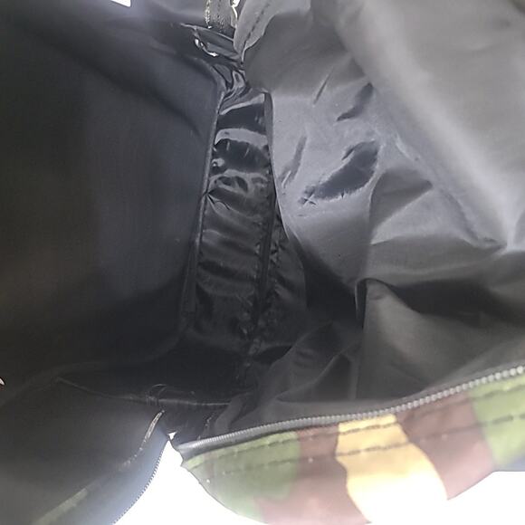 Rockland Double Handle Rolling Backpack, Camouflage, 17-Inch - Picture 7 of 8